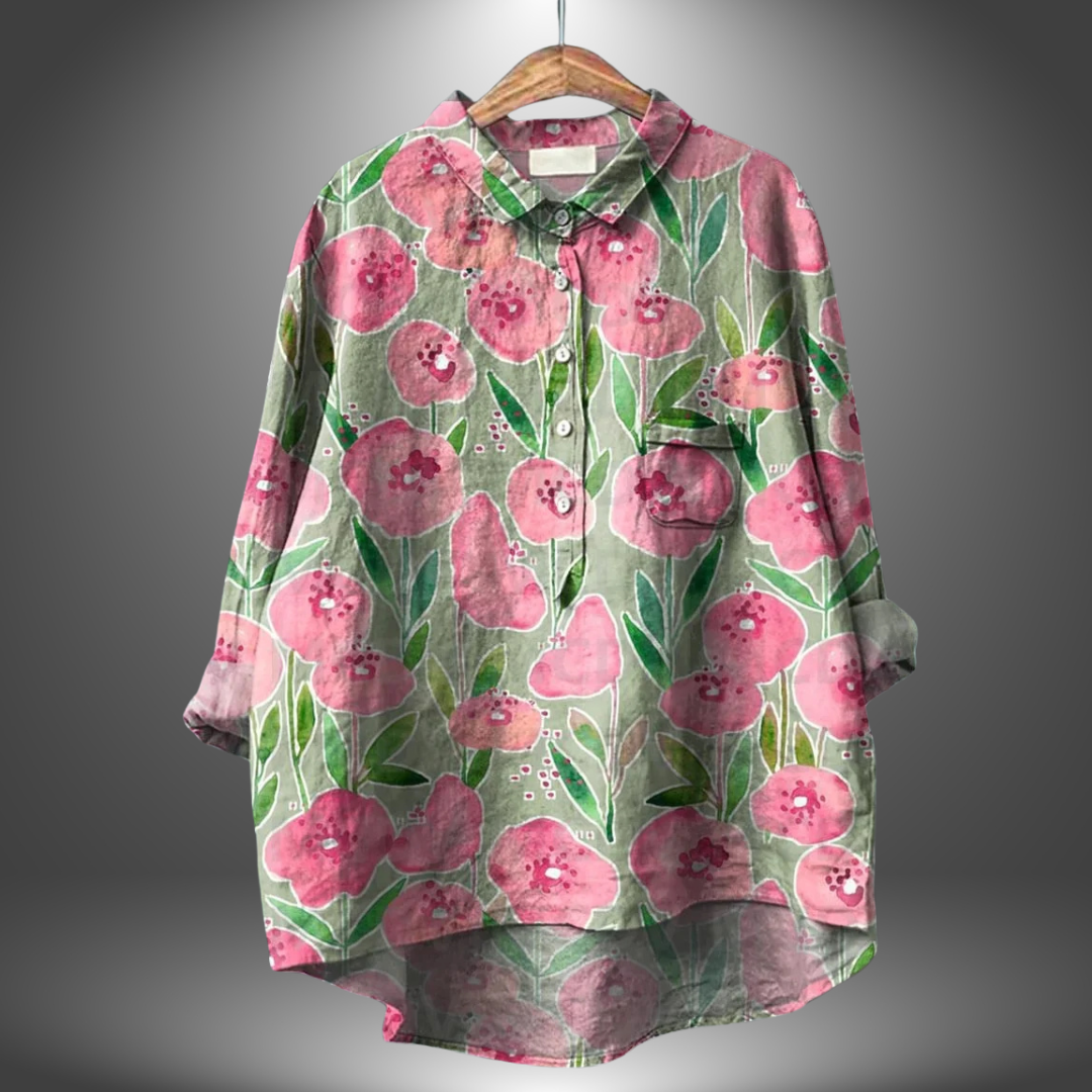 Ivara™ | Chemise Florale Artisanale