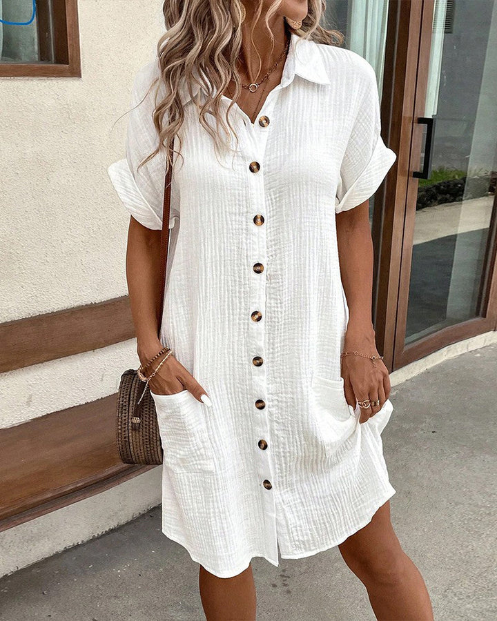 Sira™ | Robe Polo Chic pour un Style Quotidien Sans Effort