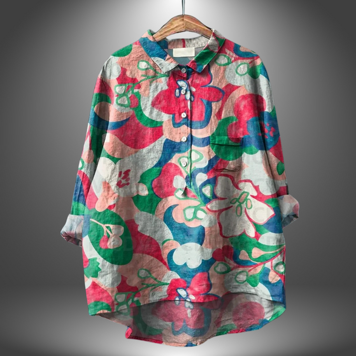 Ivara™ | Chemise Florale Artisanale