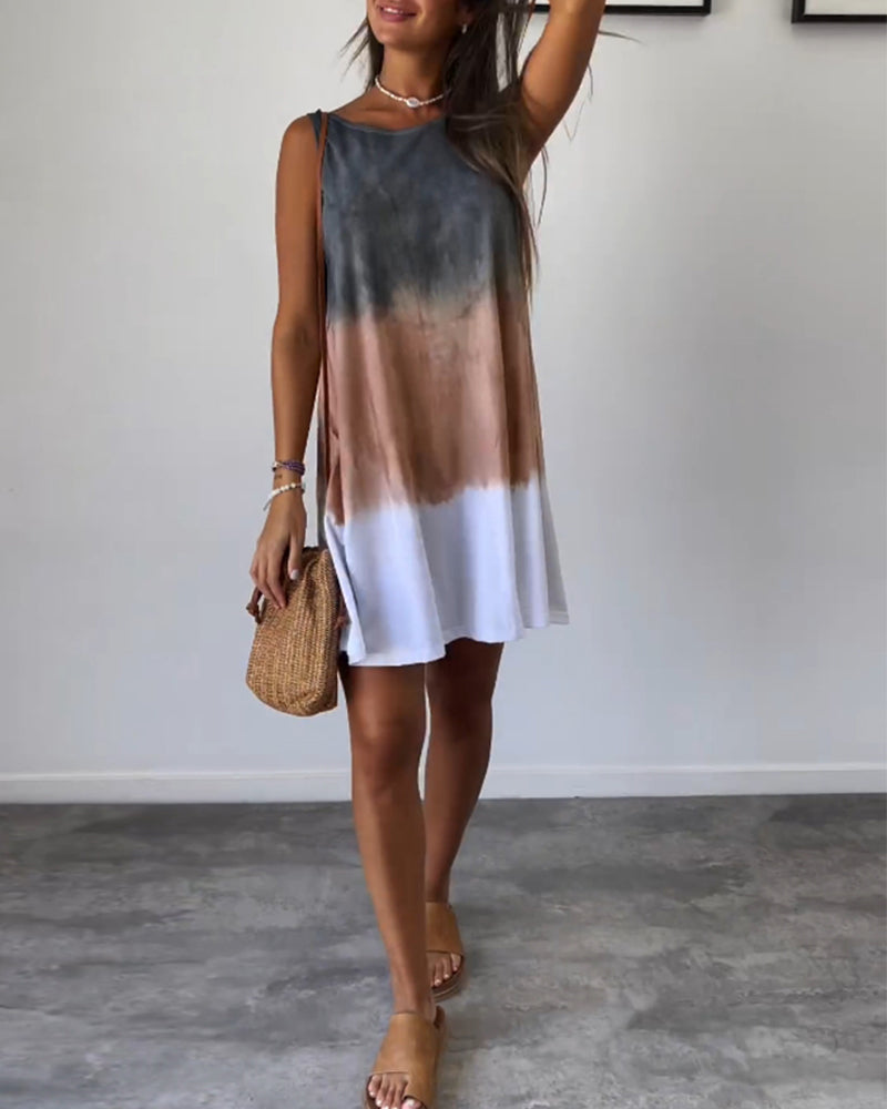 Laura™ | Robe Sans Manches Luxe Décontractée