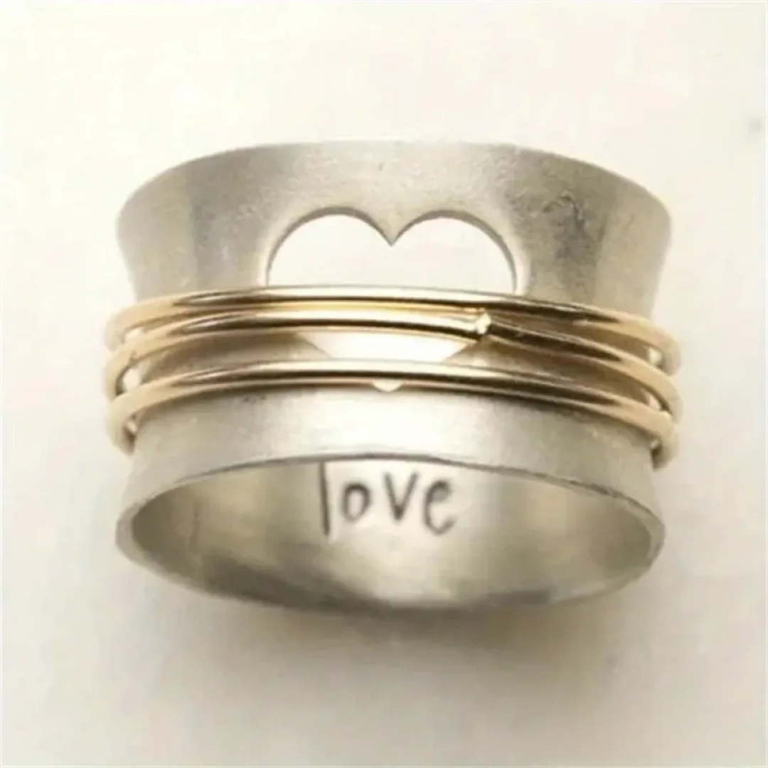 Bague d'amour vintage précieuse