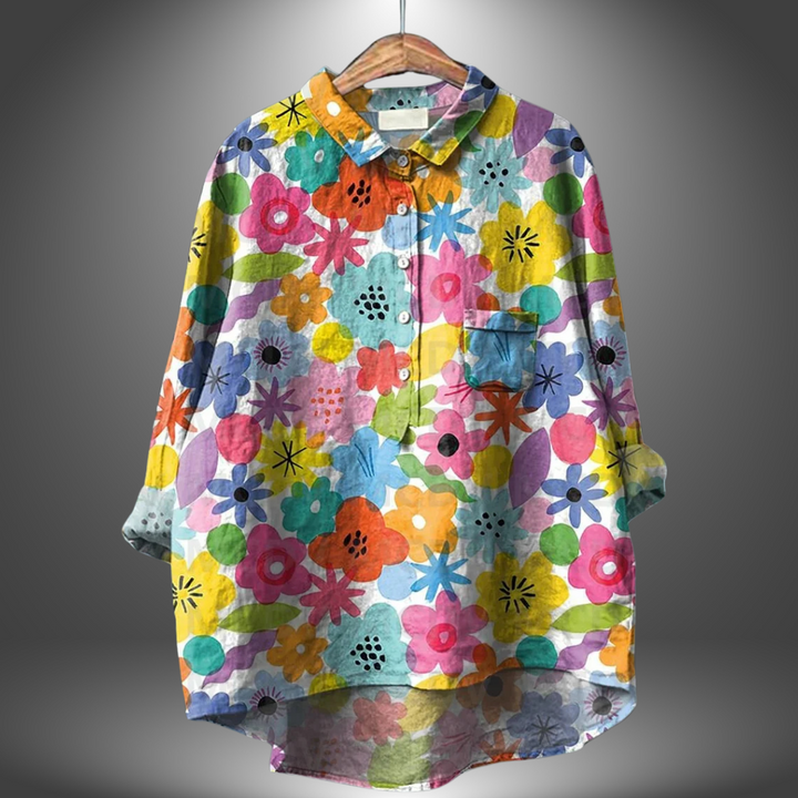 Ivara™ | Chemise Florale Artisanale