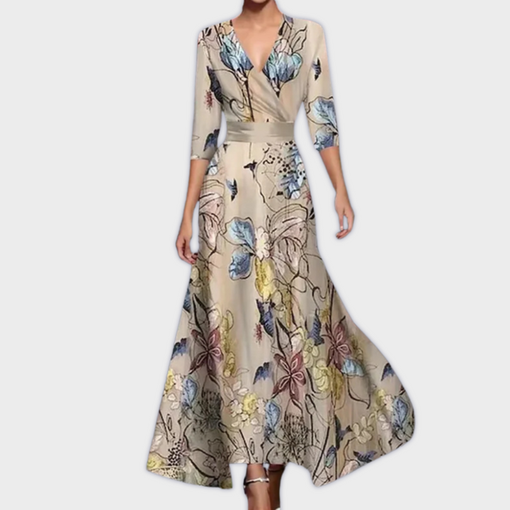 Leoma | Robe maxi premium faite à la main