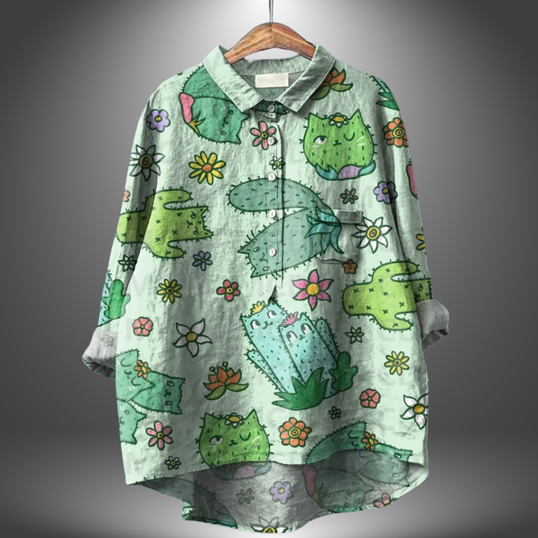 Ivara™ | Chemise Florale Artisanale