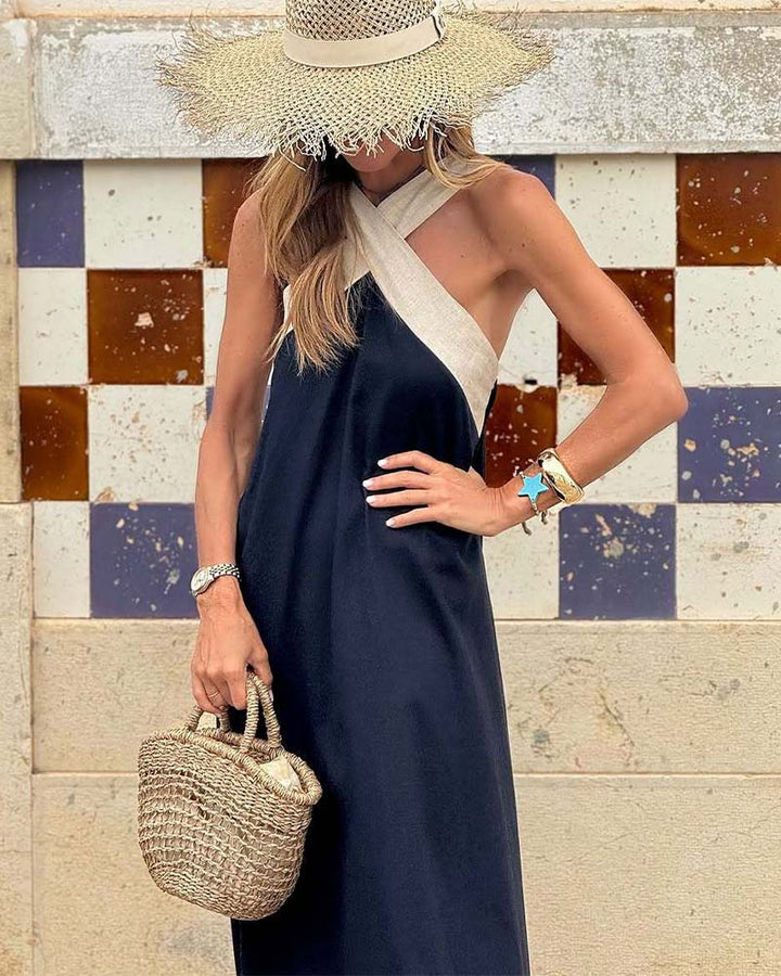 Gracie™ | Robe Élégante avec Dos Nu et Col Croisé Fashion