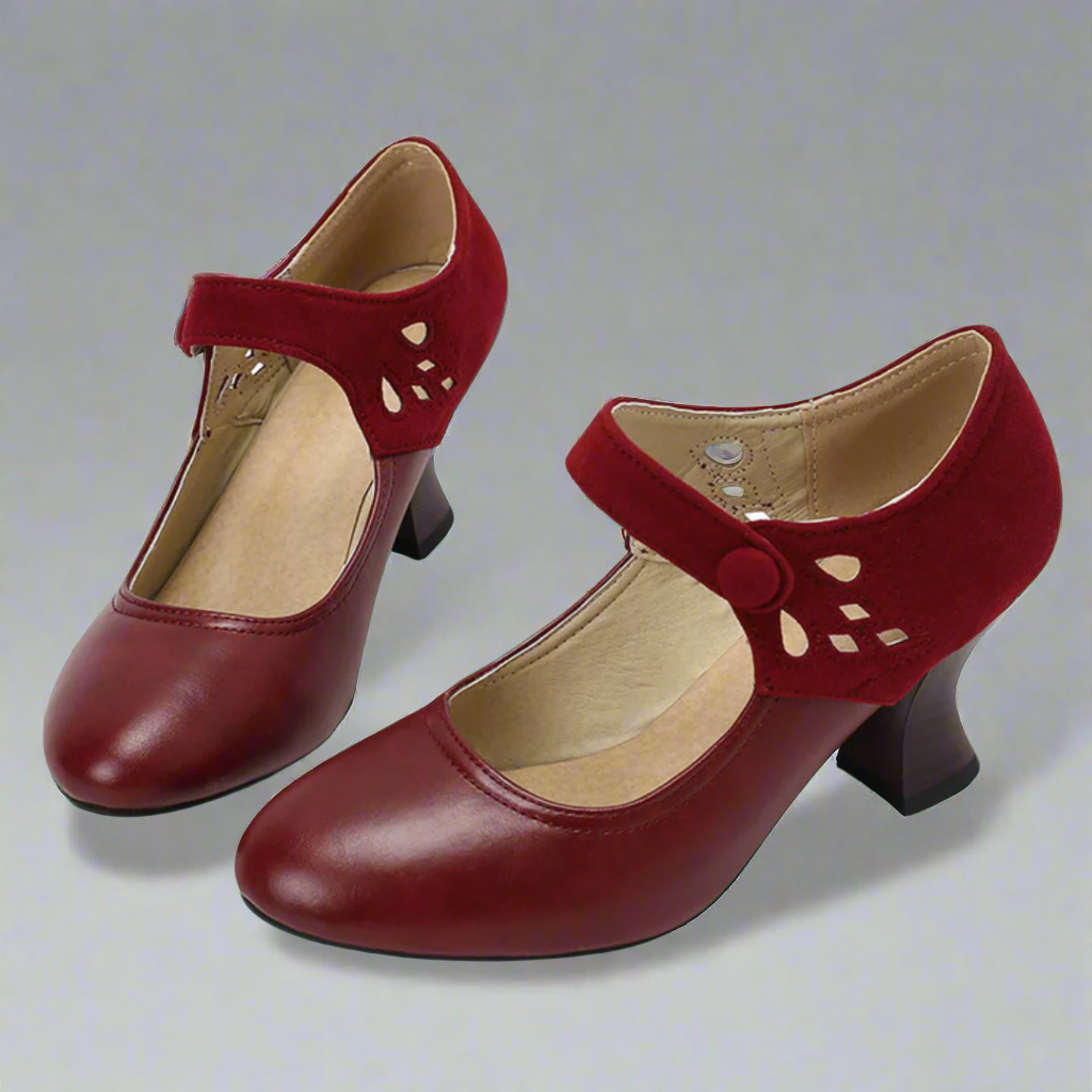 Philomara | Jolies chaussures à talons en matériau végétalien
