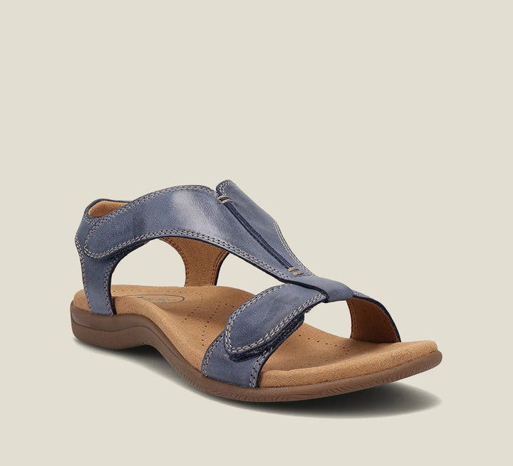 Zarae™ | Sandale en cuir Orthoflex pour confort et style