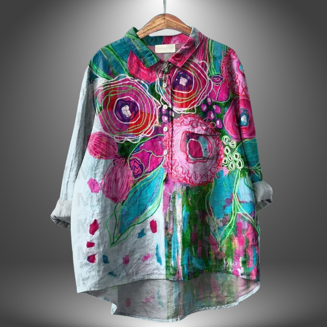 Ivara™ | Chemise Florale Artisanale