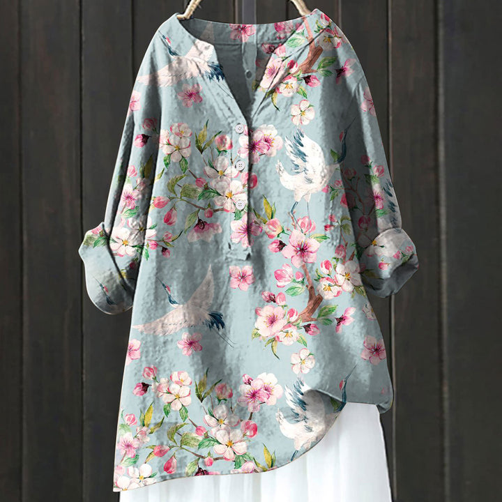 Juliette™ | Robe chemise fleurie