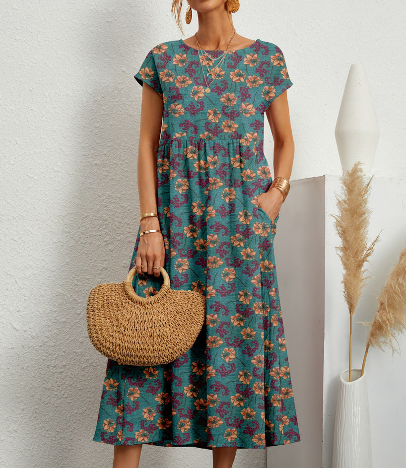 Josiane | Robe fleurie élégante