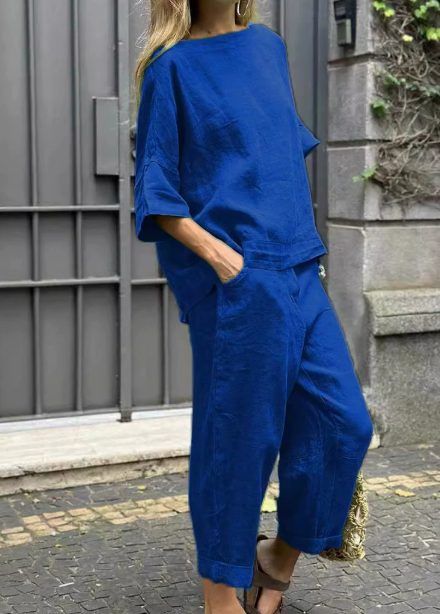 Syara™ | Ensemble de Costume Élégance Décontractée en Deux Pièces