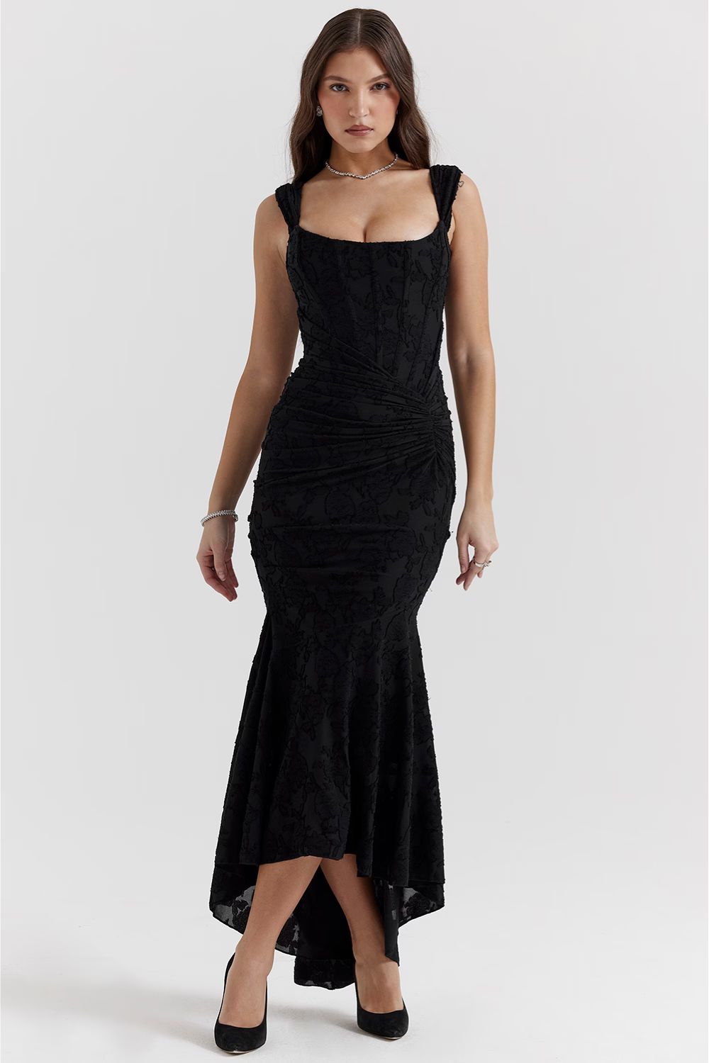 Lilaa™ | Robe longue à corset, élégante et sophistiquée