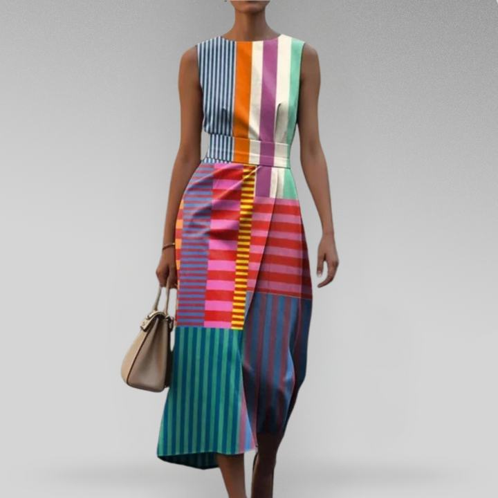 Malie™ | Robe sans manches géométrique