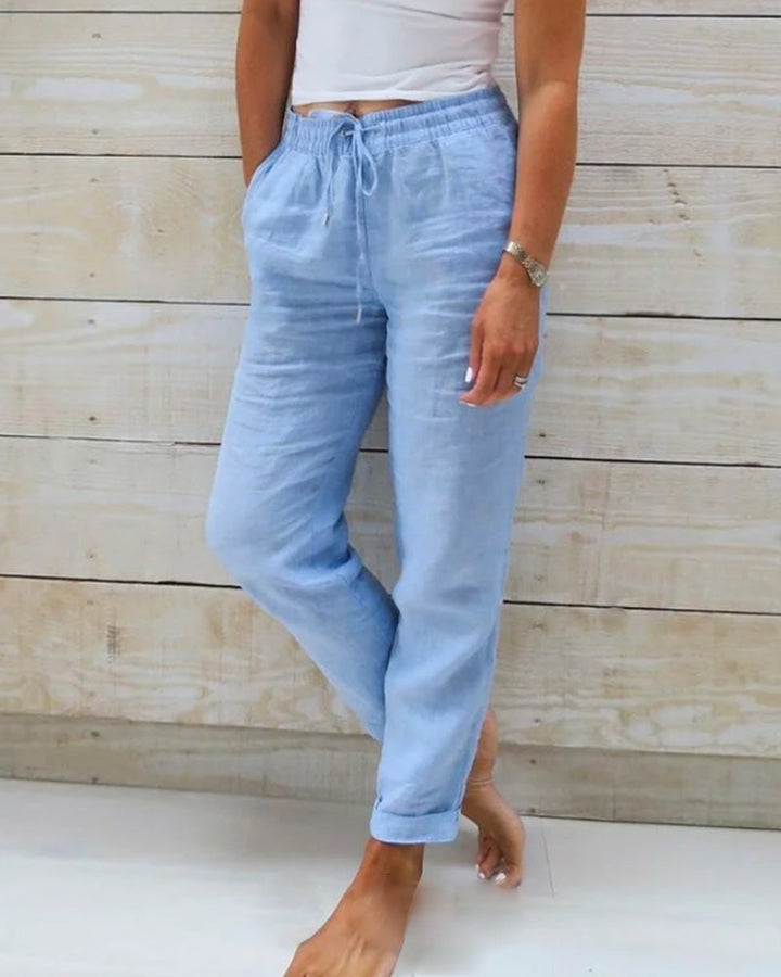 Luchy™ | Pantalon Élégant Léger avec Taille Élastique
