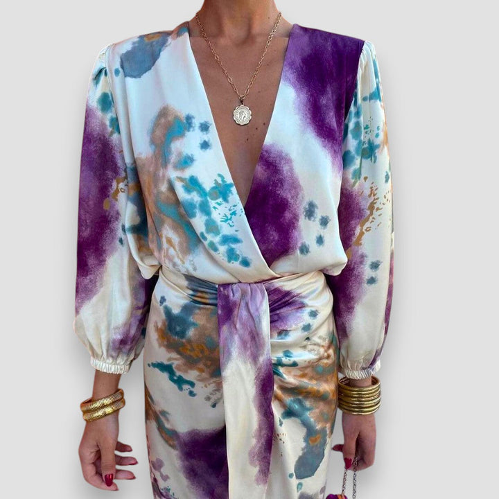 Larissa | Robe Élégante avec Décolleté en V