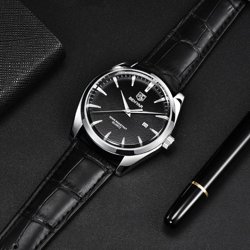 Montre d'affaires de luxe sophistiquée™ de Olsen & Olsen