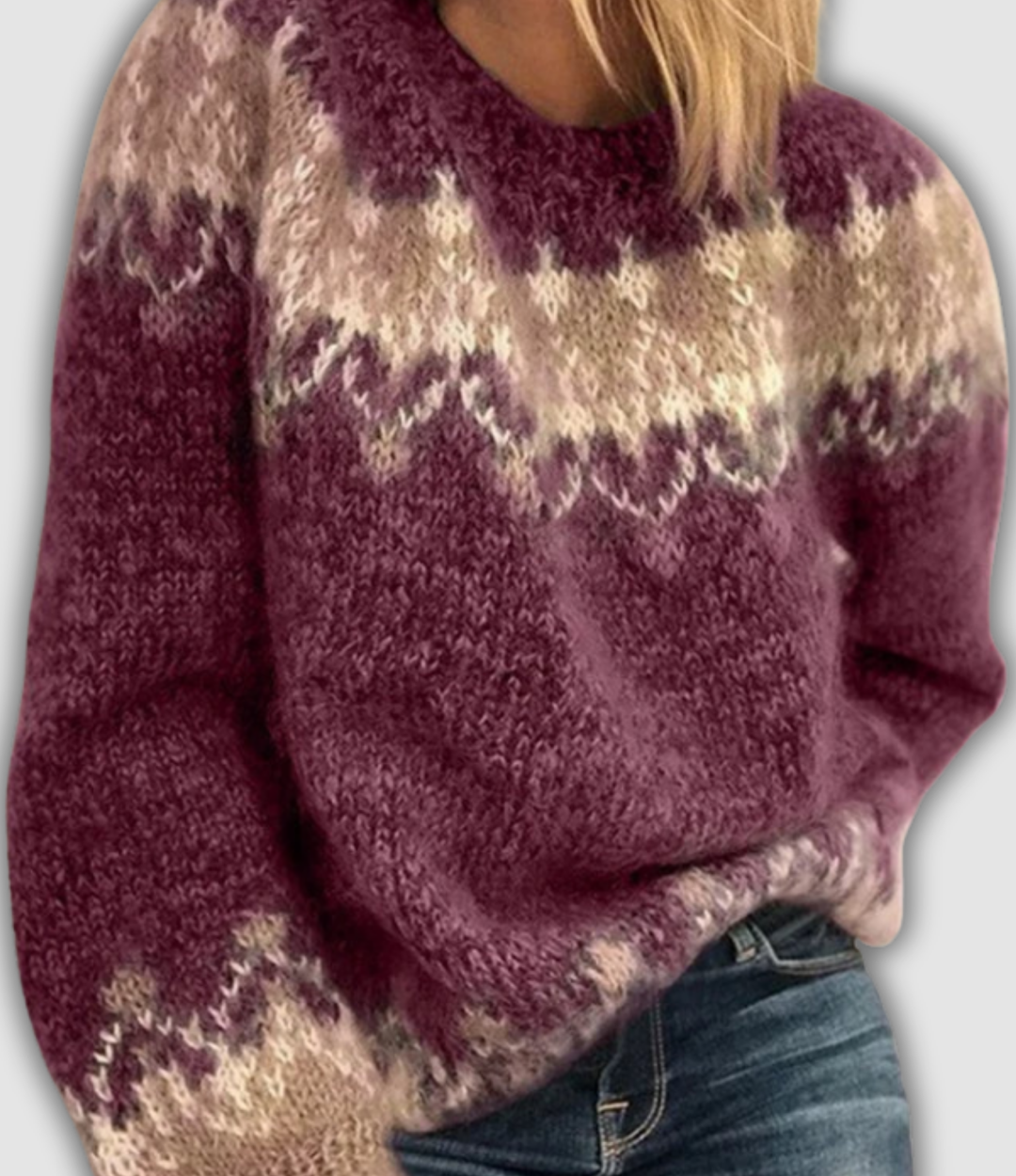 Ylva - Pull en Mohair Confortable