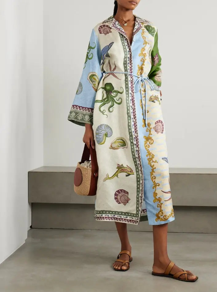 Theo™ | Élégante Robe Maxi pour les Jours d'Été