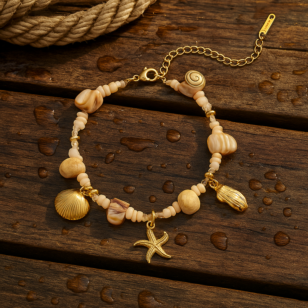 Coris | Bracelet coquillages du matin