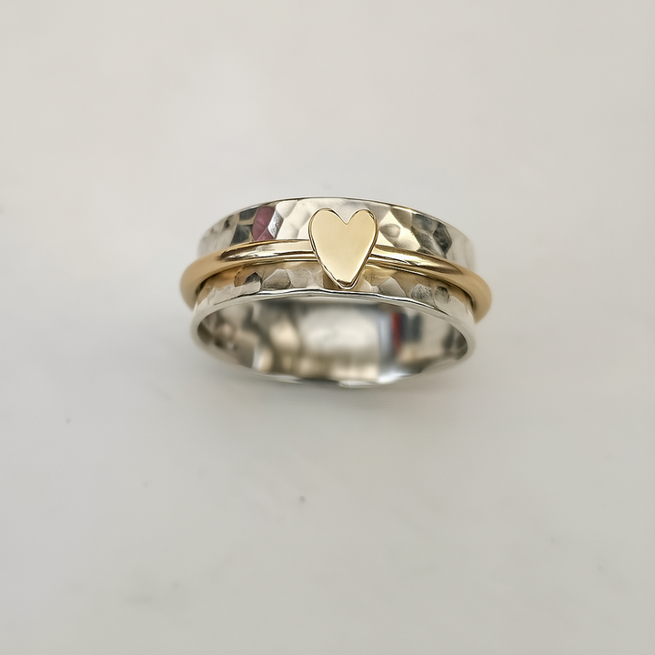 Amora™ | Bague Cœur Élégante avec Design Délicat