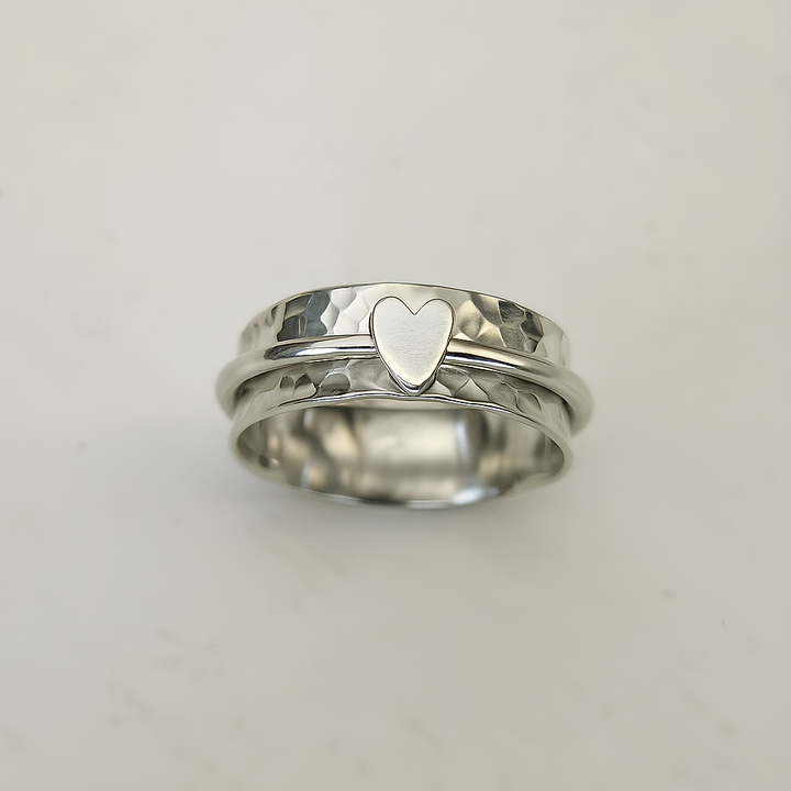 Amora™ | Bague Cœur Élégante avec Design Délicat