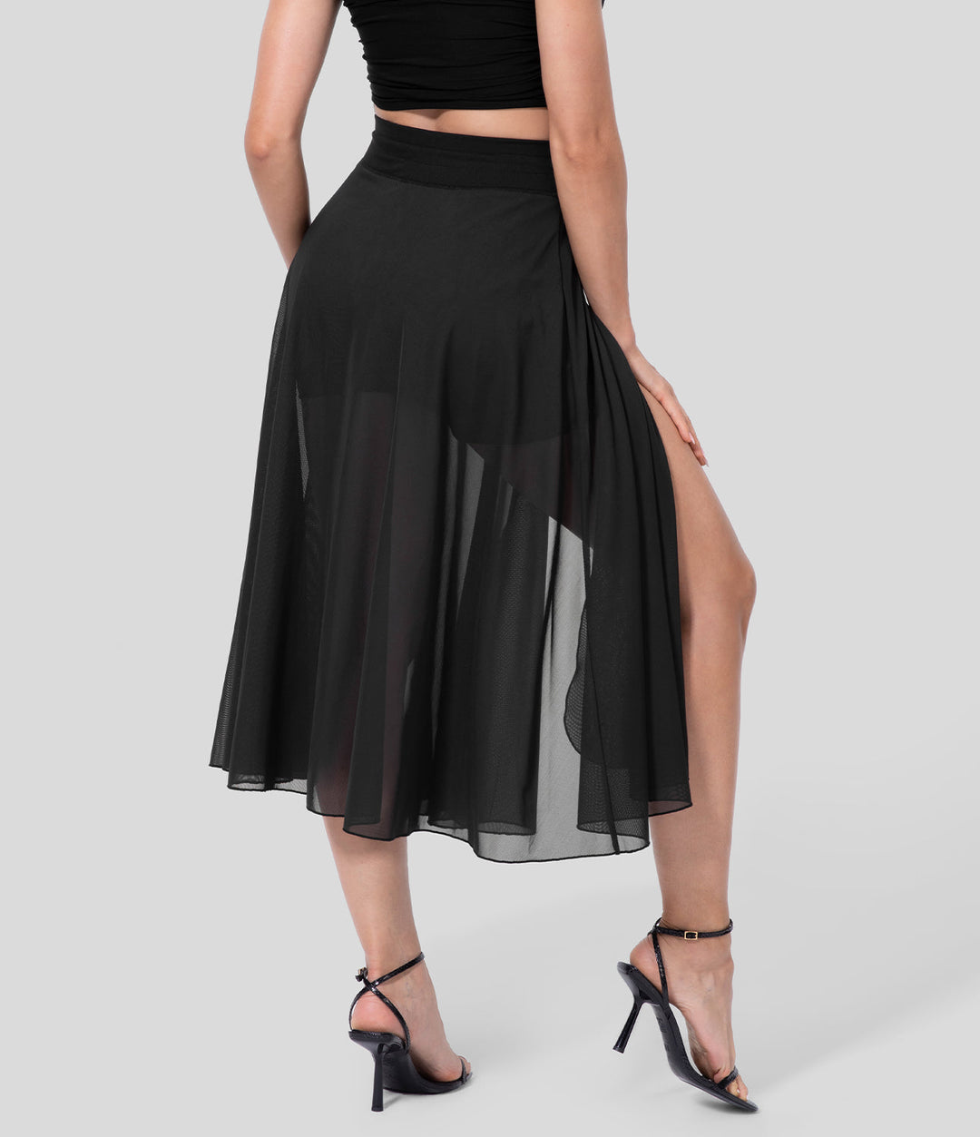 Eren™ | Jupe Midi 2-en-1 Taille Haute