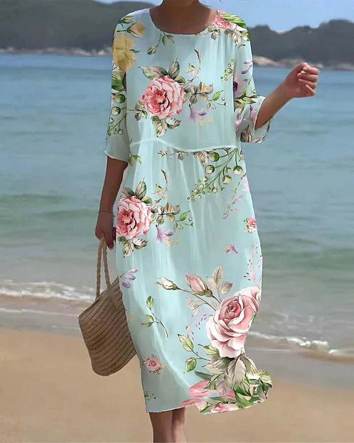 Nila™ - La robe fleurie