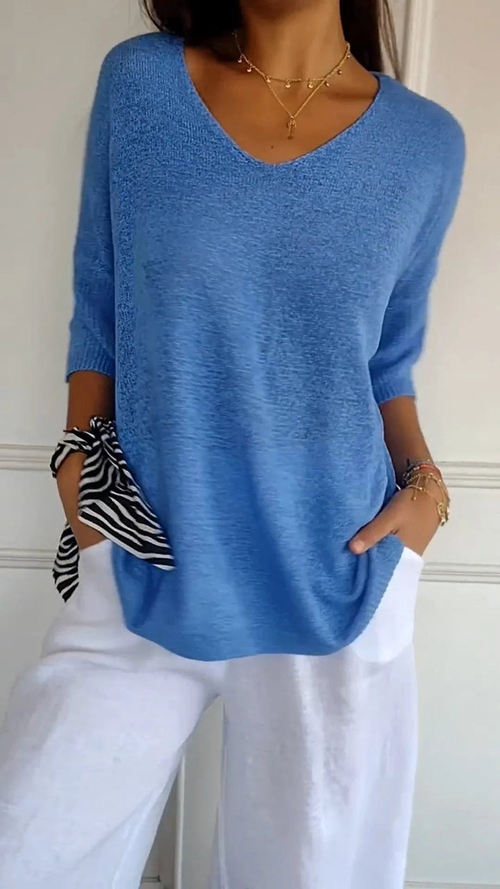 Thrylor™ | Haut Chic à Col en V