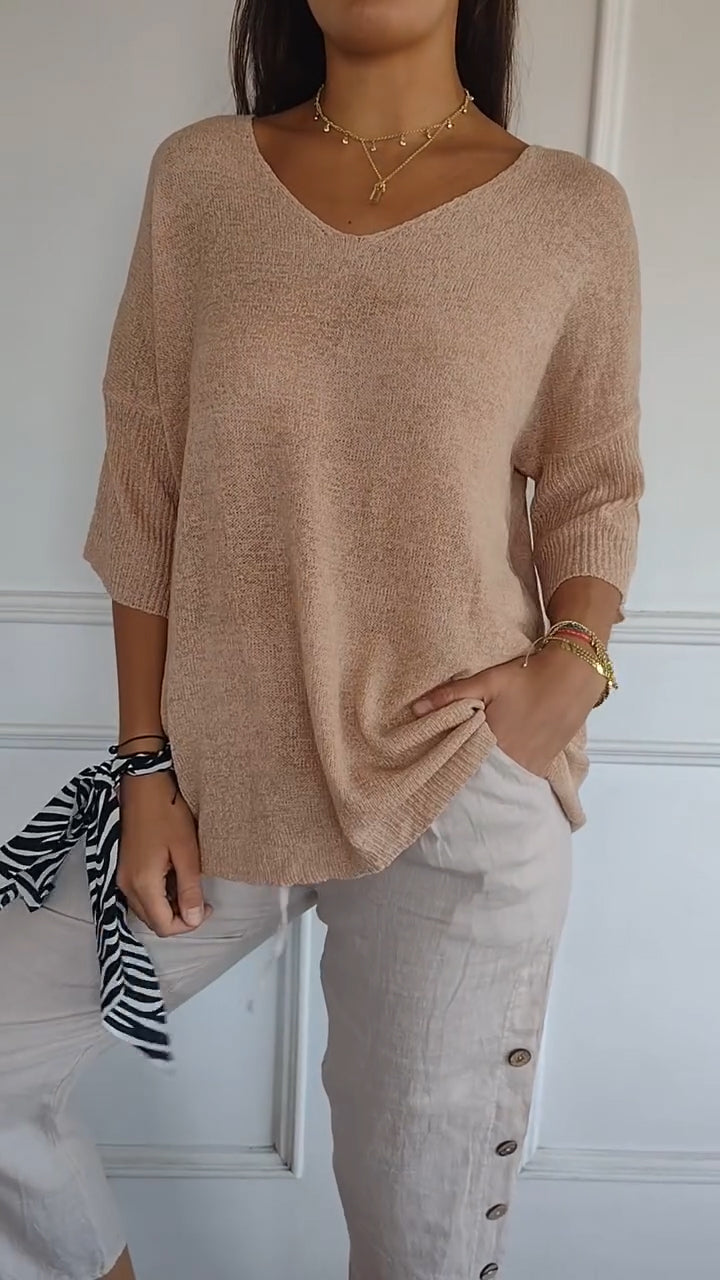 Thrylor™ | Haut Chic à Col en V