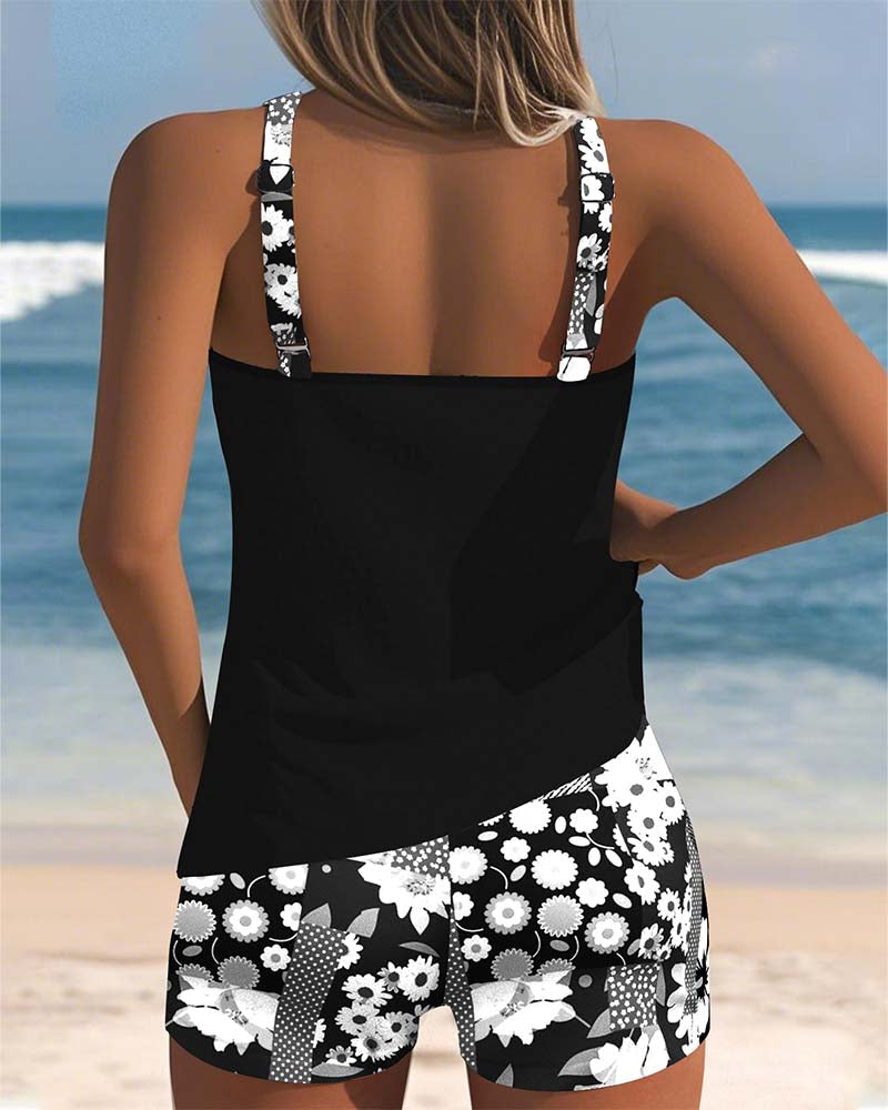 SABRINA™ | Bikini Deux Pièces Floral à Coupe Confortable