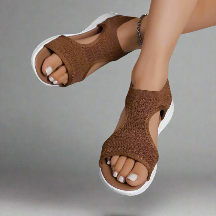 Kathrudis | Sandales de course orthopédiques pour femmes avec bout ouvert