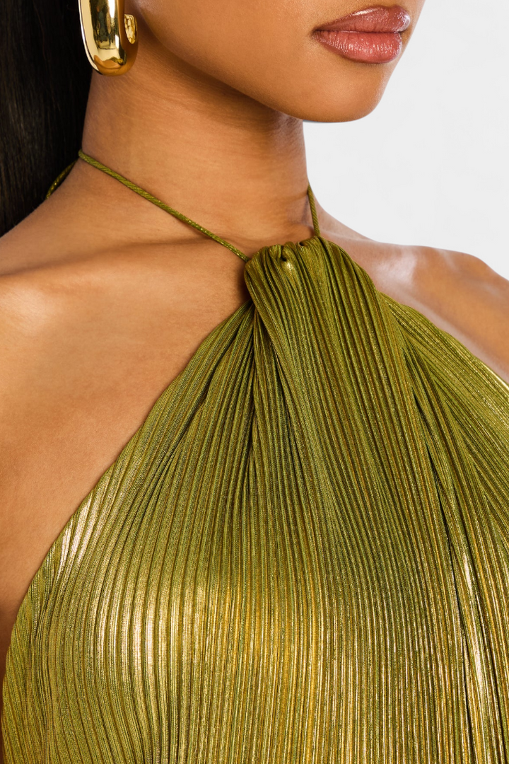 Leve™ | Robe Glamour à Dos Ouvert et Fente Haute