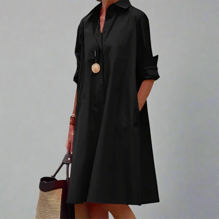 Bettina | Robe polo stylée en tissu premium