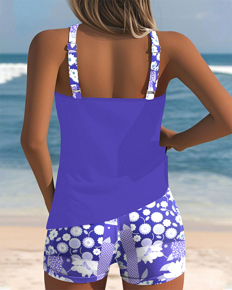 SABRINA™ | Bikini Deux Pièces Floral à Coupe Confortable