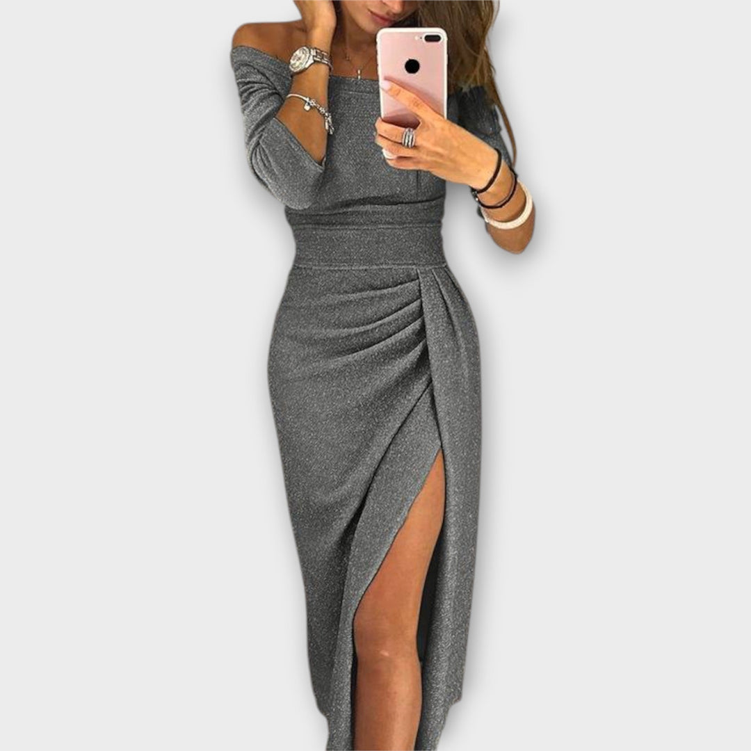 Lena | Robe élégante décolletée