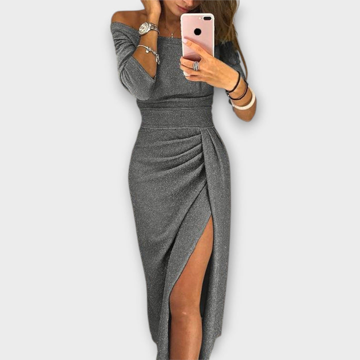 Lena | Robe élégante décolletée