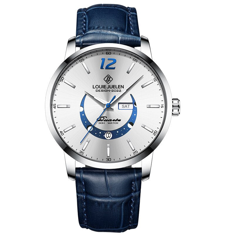 Montre Élégante Luminøse Phase de Lune™