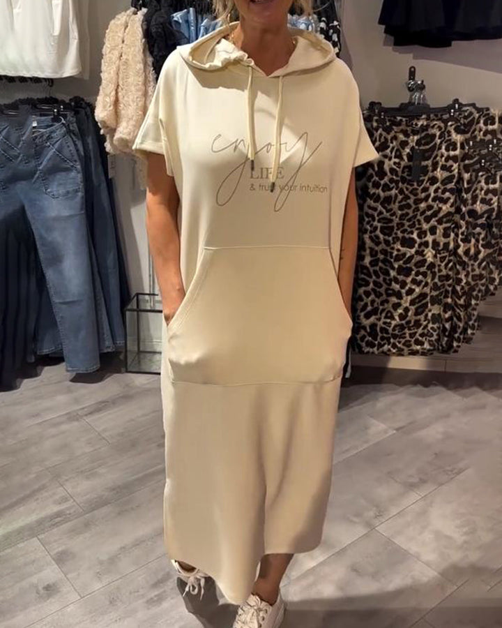 Saskia™ | Robe à Capuche Décontractée