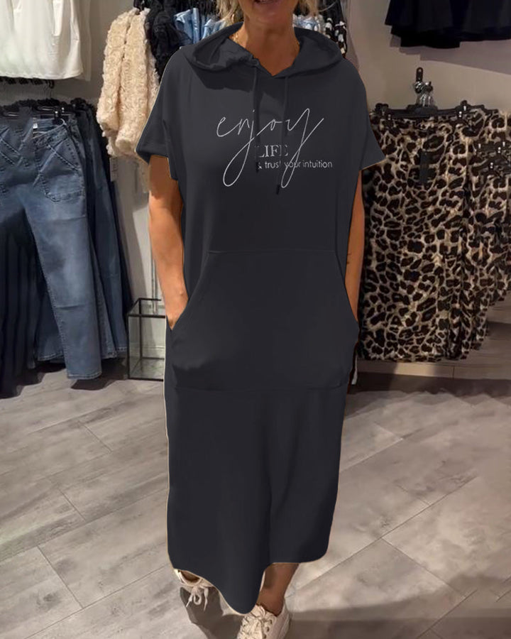 Saskia™ | Robe à Capuche Décontractée