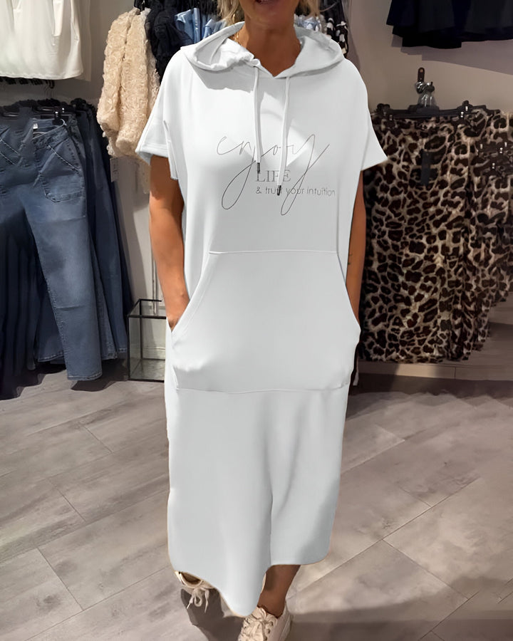Saskia™ | Robe à Capuche Décontractée