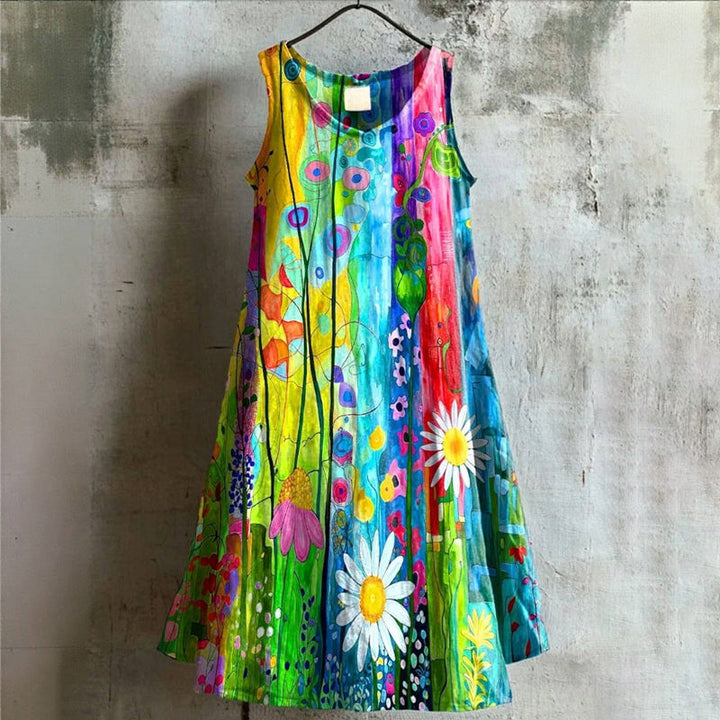 Robe d'été "Koffietijd" – Sobre & élégante