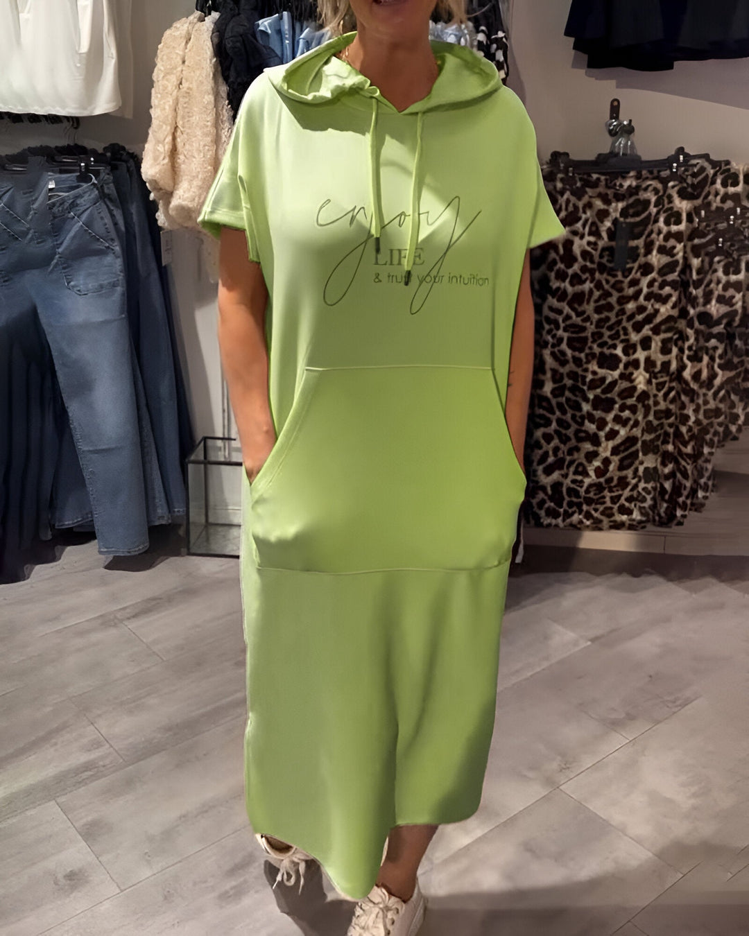 Saskia™ | Robe à Capuche Décontractée