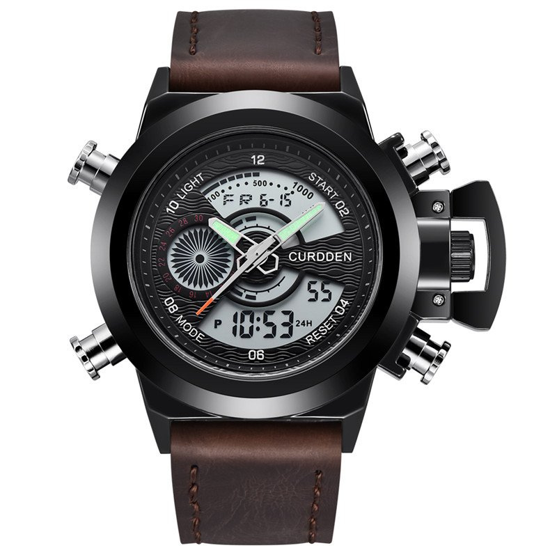 Montre Chronographe de Mode à Double Temps Ur™ Olsen & Olsen
