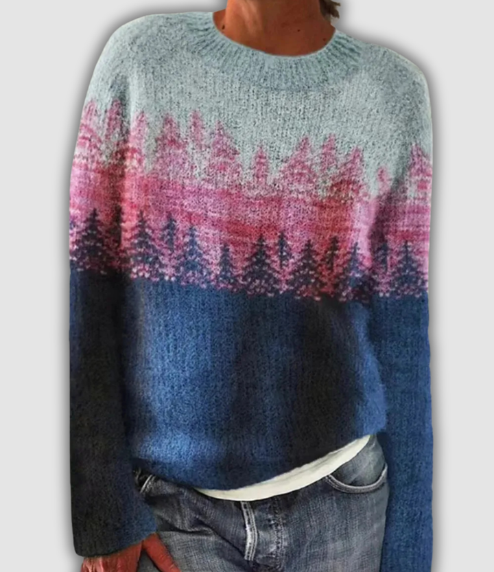 Smilla - Pull rétro confortable