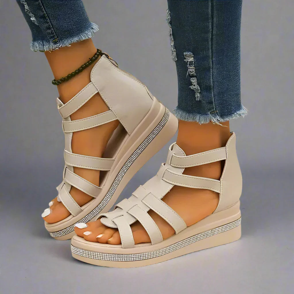 Minerva | Sandales à talons élégantes pour un confort toute la journée