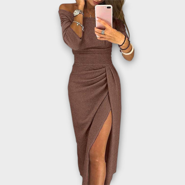 Lena | Robe élégante décolletée