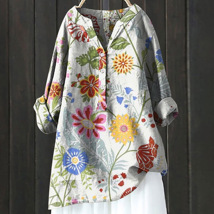 Juliette™ | Robe chemise fleurie