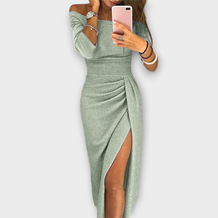 Lena | Robe élégante décolletée