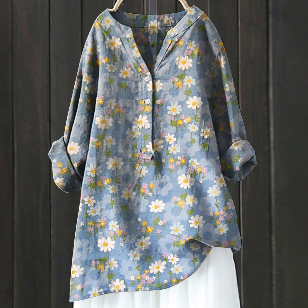 Juliette™ | Robe chemise fleurie