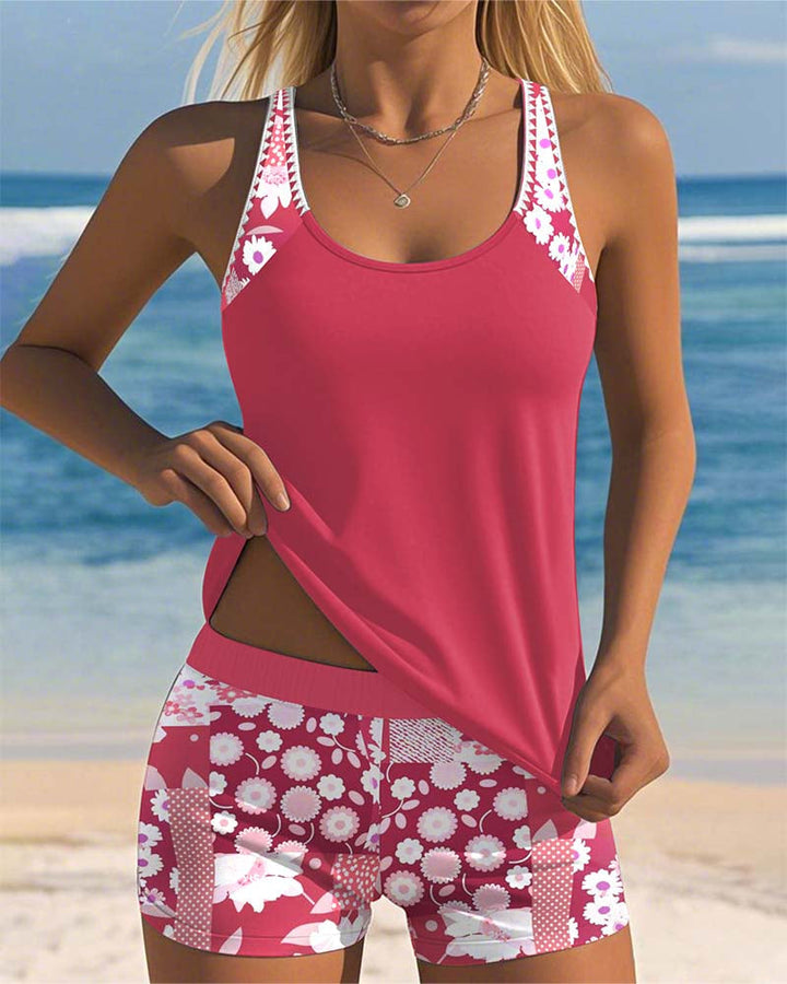 SABRINA™ | Bikini Deux Pièces Floral à Coupe Confortable